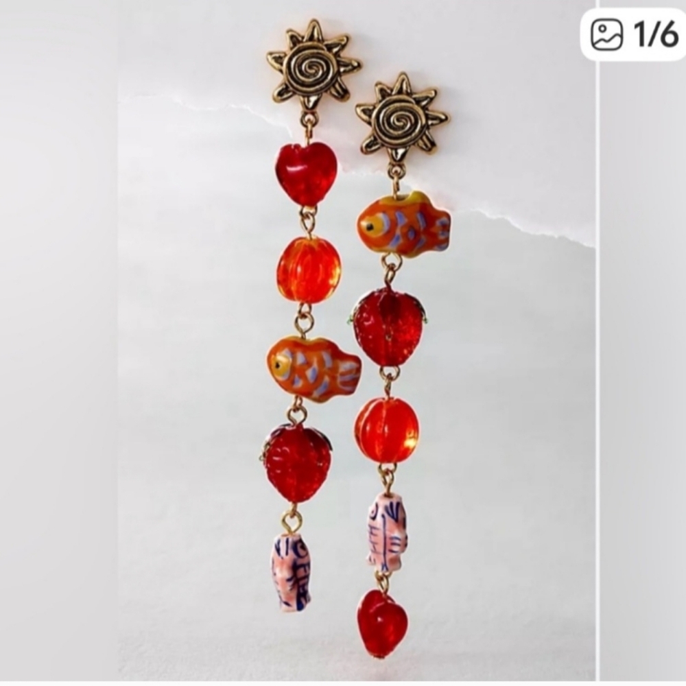 New Free People Euro Summer Dangles